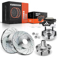 Front Drilled Brake Rotors & Pads for Ford Escape (2005–2012)