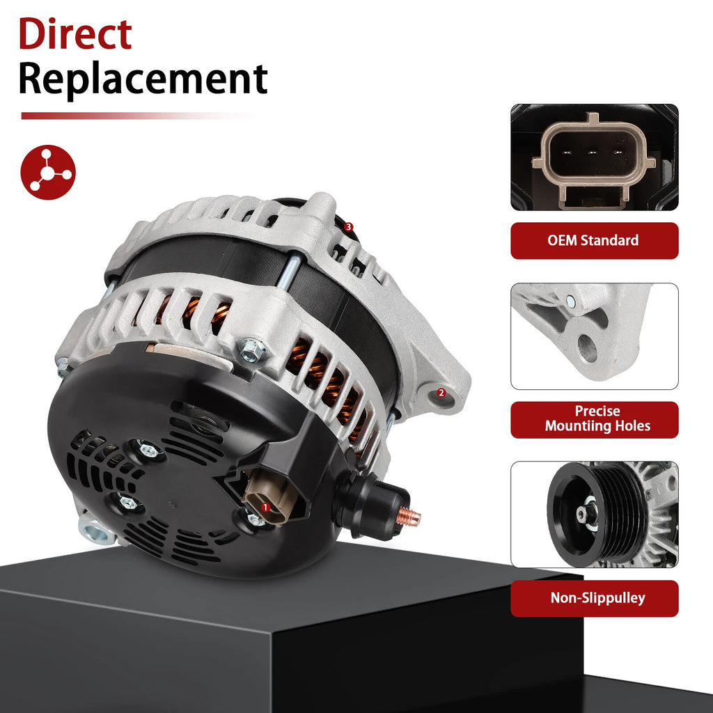 220 Amp Alternator for Ford F150 (2011-2014)
