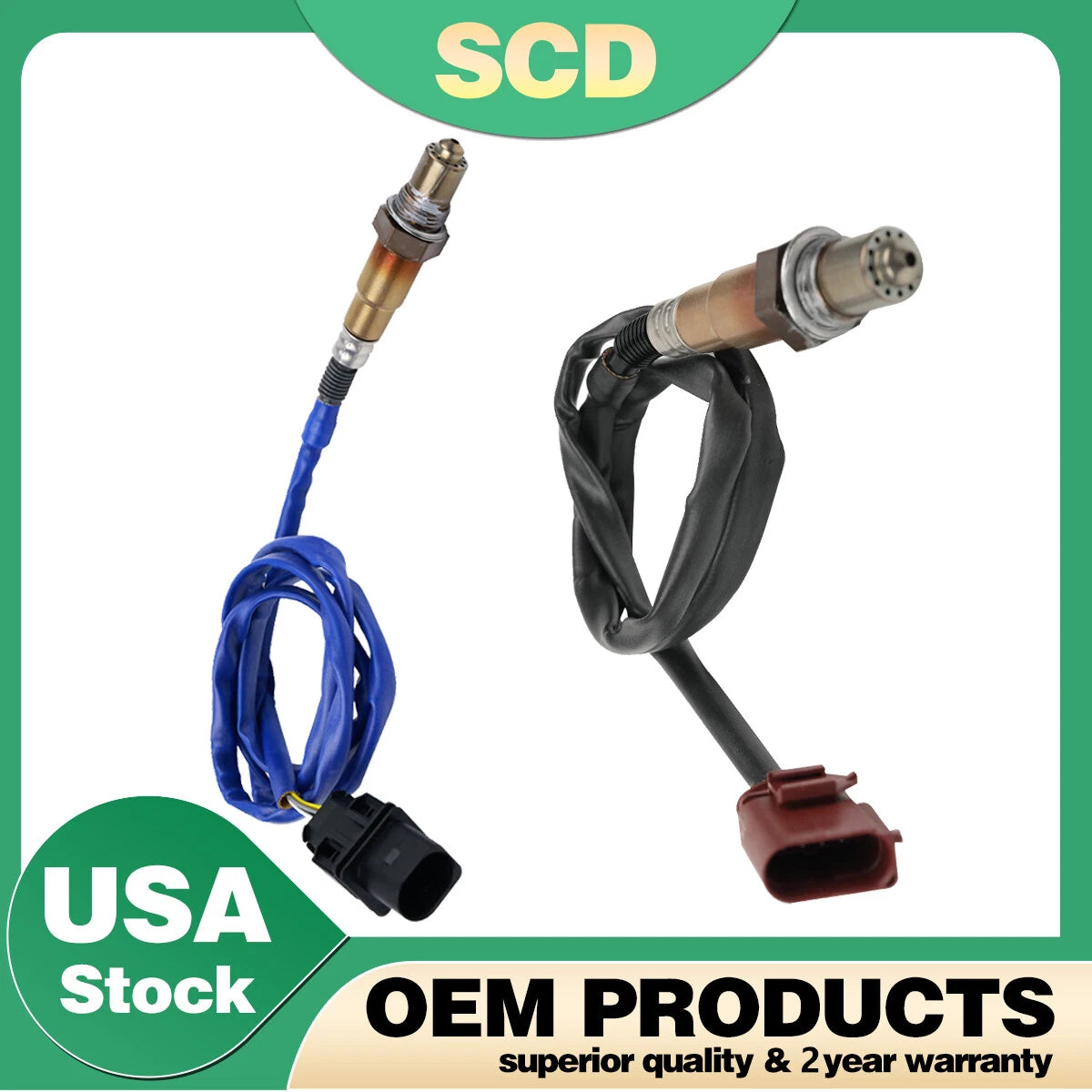 Upstream & Downstream Oxygen O2 Sensor for VW CC Jetta Touareg Audi TT R8 (2009–2017) 234-4829
