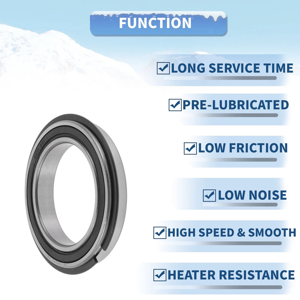 Deep Groove Ball Bearing 55x80x13mm for Scooter Skateboard (1Pc)