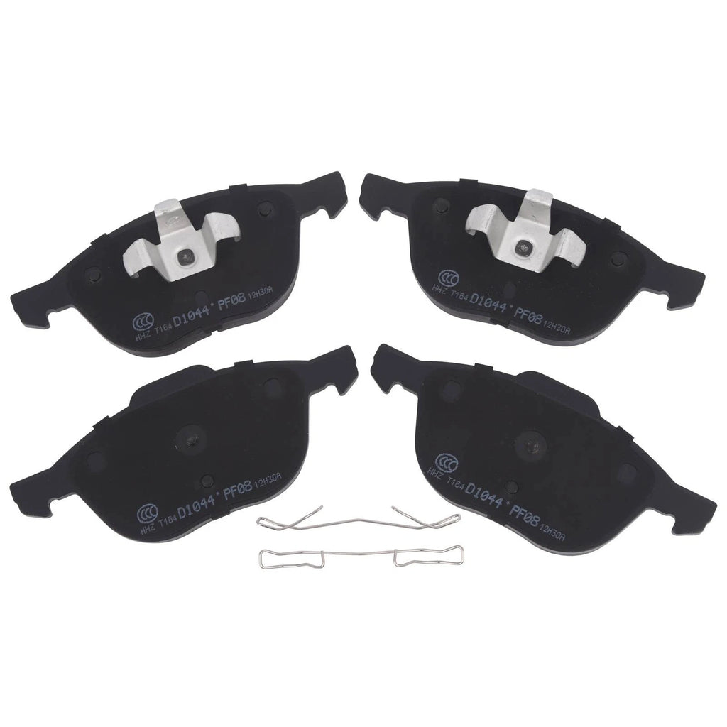 Set of 4 Front Ceramic Brake Pads for Ford Focus Escape Volvo S40 C70 V50