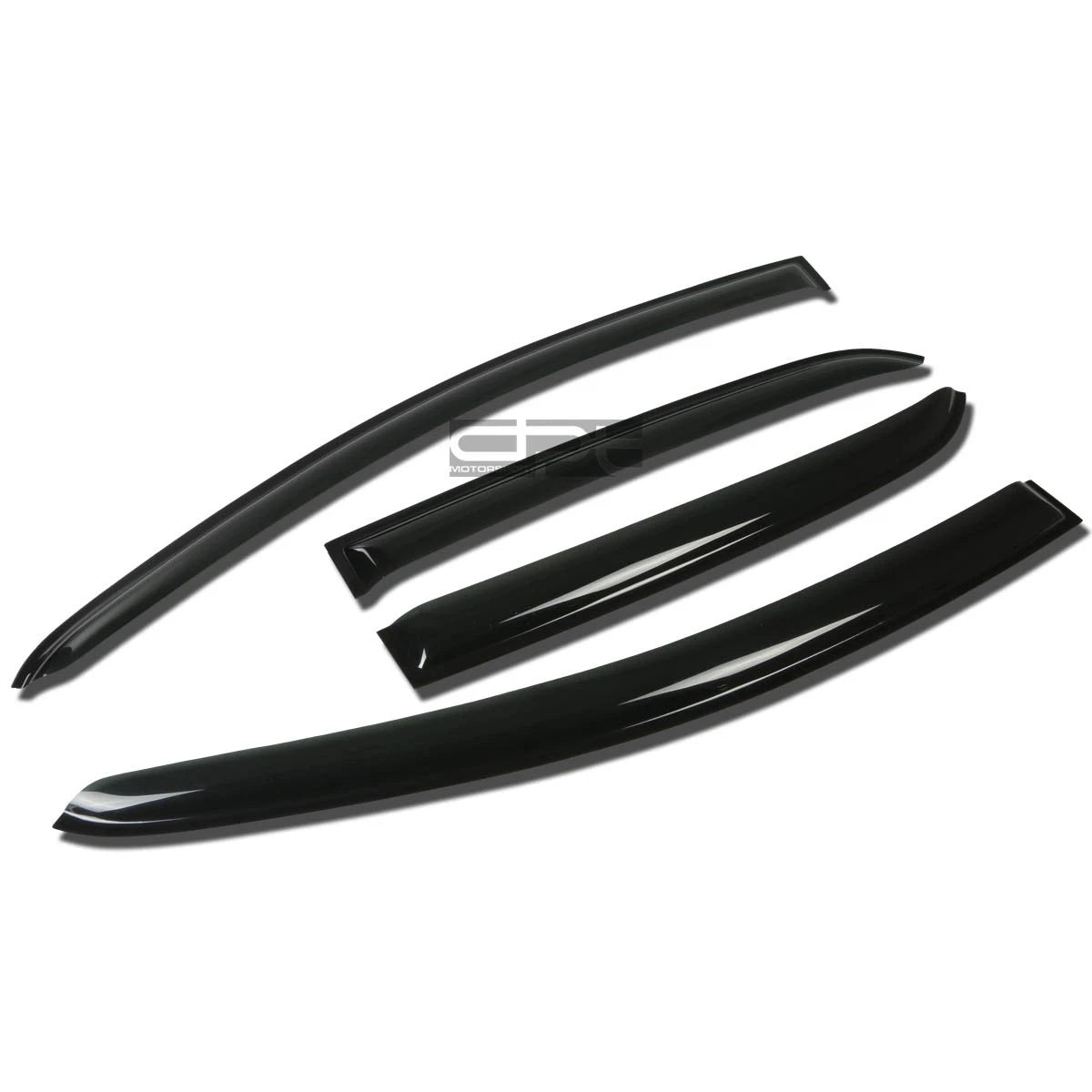 2X Window Visor for Toyota Yaris (2007–2011) Smoke Tint Rain Guard