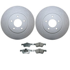 Front Brake Kit with 303mm Disc Rotors & Akebono Pads for Escape Tribute Mariner (2001–2012)
