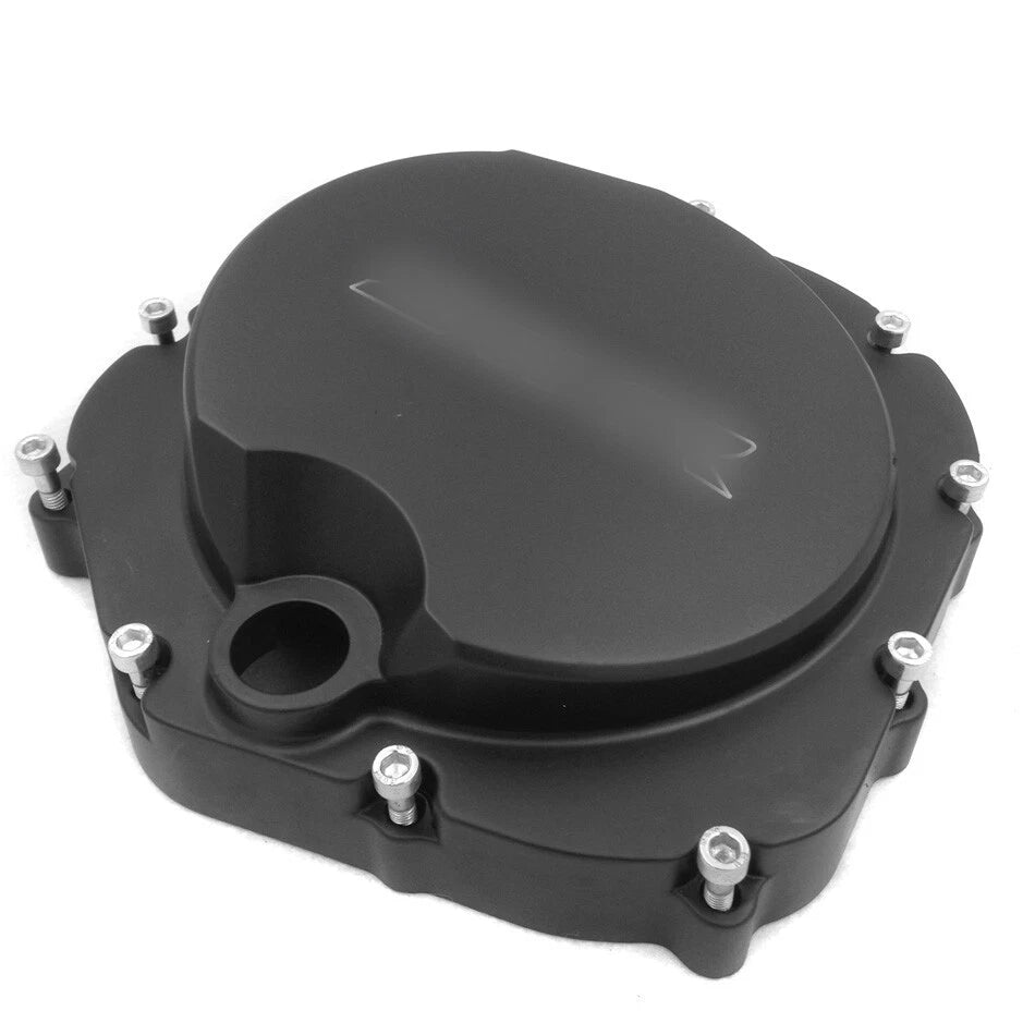 Clutch Cover for Kawasaki ZX14R ZZR1400 (2006–2014) Black Billet Aluminum