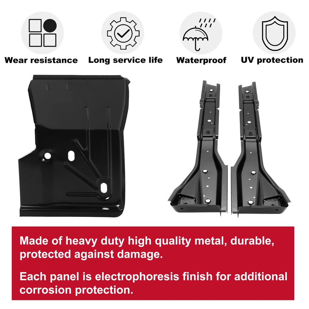 Front Floor Pans and Torque Box for Jeep TJ Wrangler 1997–2006