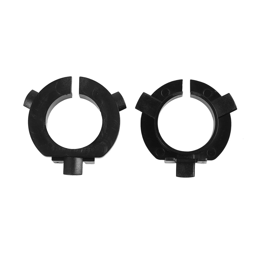 2X H7 LED Headlight Adapter Bulb Retainer for Hyundai Santa Fe (2013–2018)