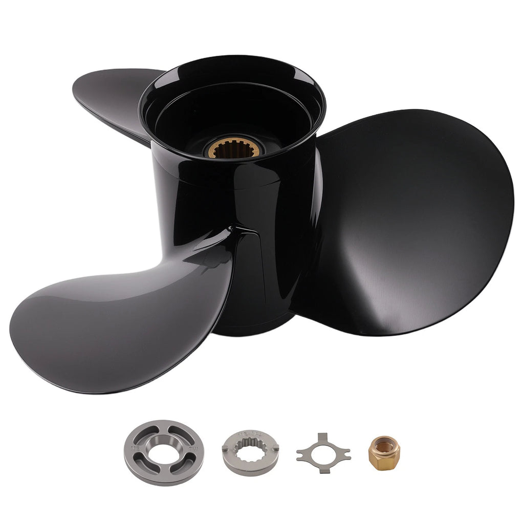 14x13 RH Boat Propeller for Mercury Outboard 40-140HP (48-77340A45) Aluminum