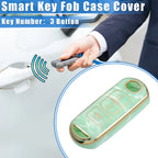 3X Remote Smart Key Fob Cover Case for Mazda CX-3 CX-4 CX-5 (TPU Green)