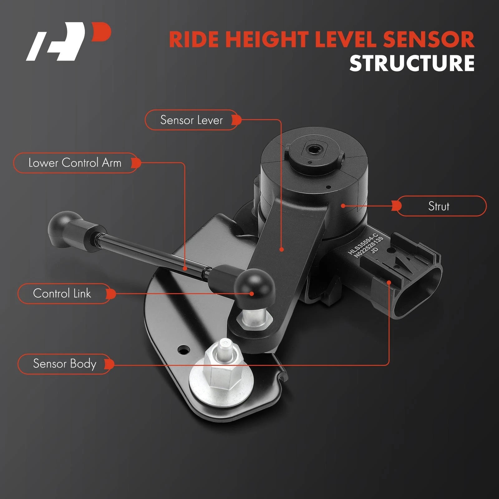 Ride Height Level Sensor for Jeep Gladiator JT (2020-2025)