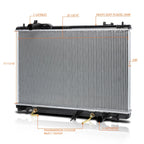 Aluminum Core Radiator for Lexus LS460 XF40 (2007–2017) DPI-13037