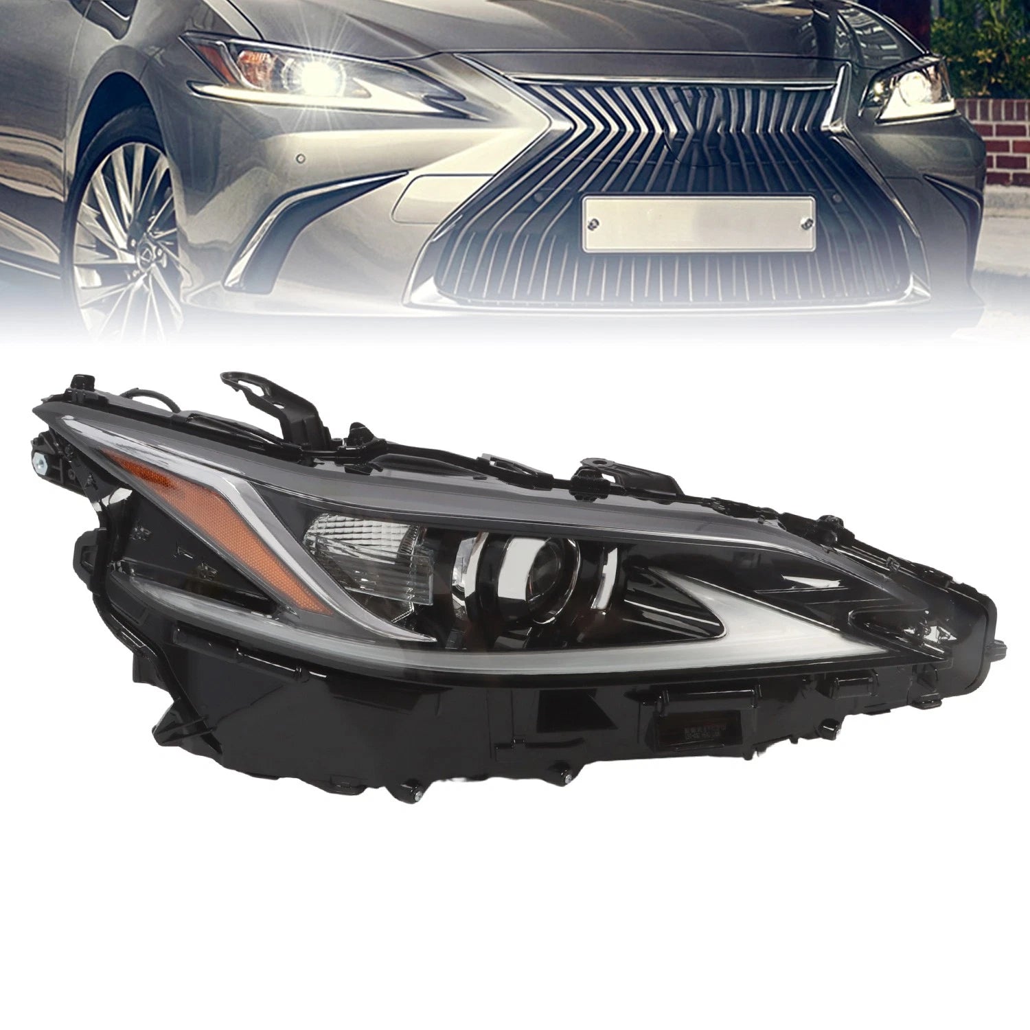 Passenger Side LED DRL Headlight for Lexus ES300H ES350 (2019–2021) 8111006C91 RH