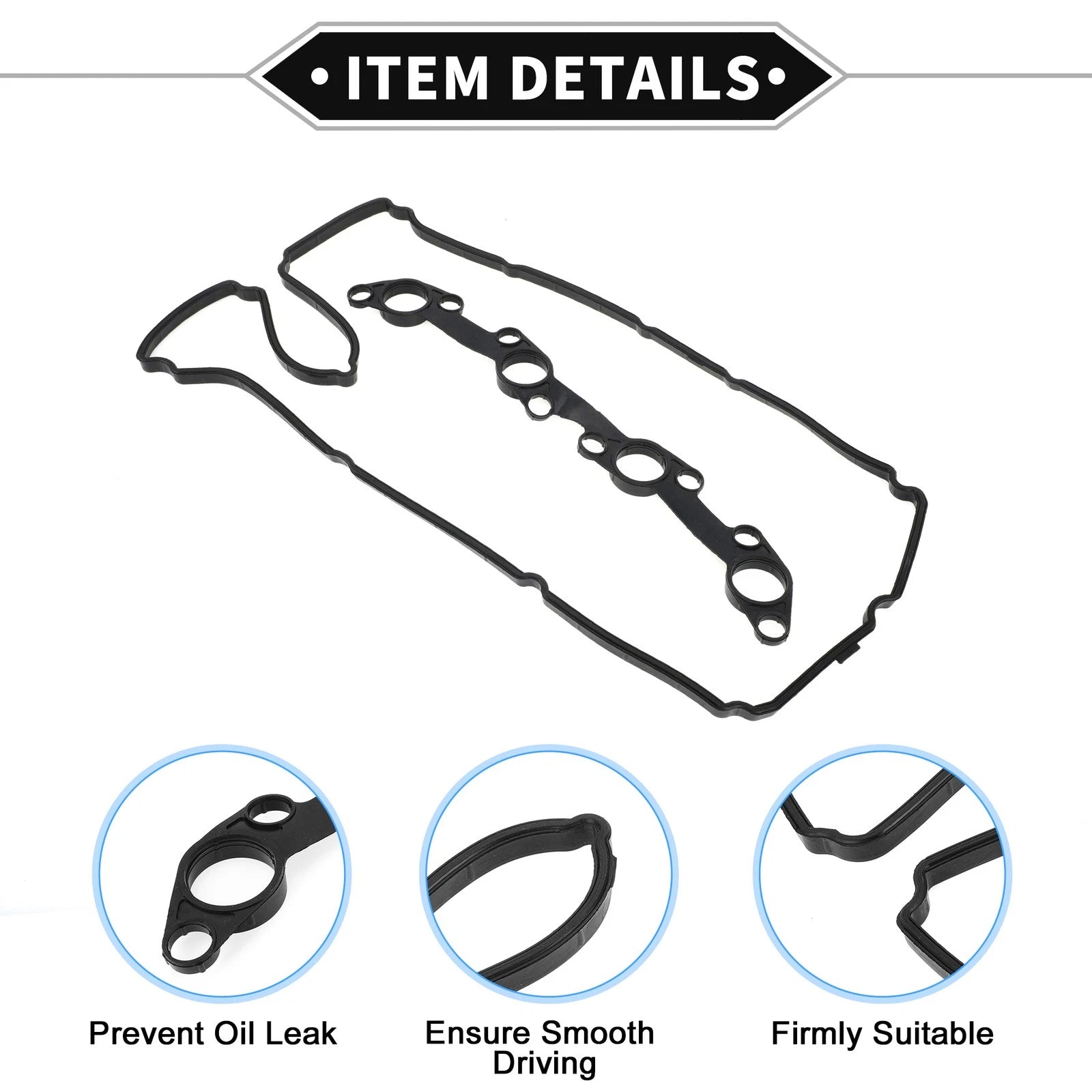 Set of 1 Valve Cover Gasket No.1121375041 for Toyota Tacoma 4Runner (1995–2004)