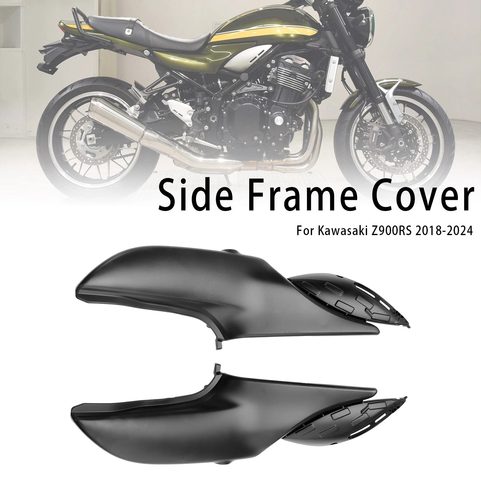 Side Frame Panel Protector Fairings Cover for Kawasaki Z900RS (2018–2024)
