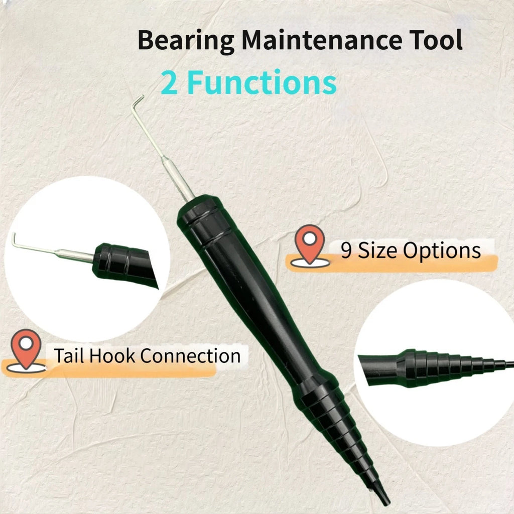 2X Fishing Reel Bearing Tool Remover Installer Tapered Cone