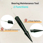 2X Fishing Reel Bearing Tool Remover Installer Tapered Cone