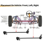 2pcs Front Sway Bar Link for Volkswagen Tiguan (2009–2012) No. 1K0411315K