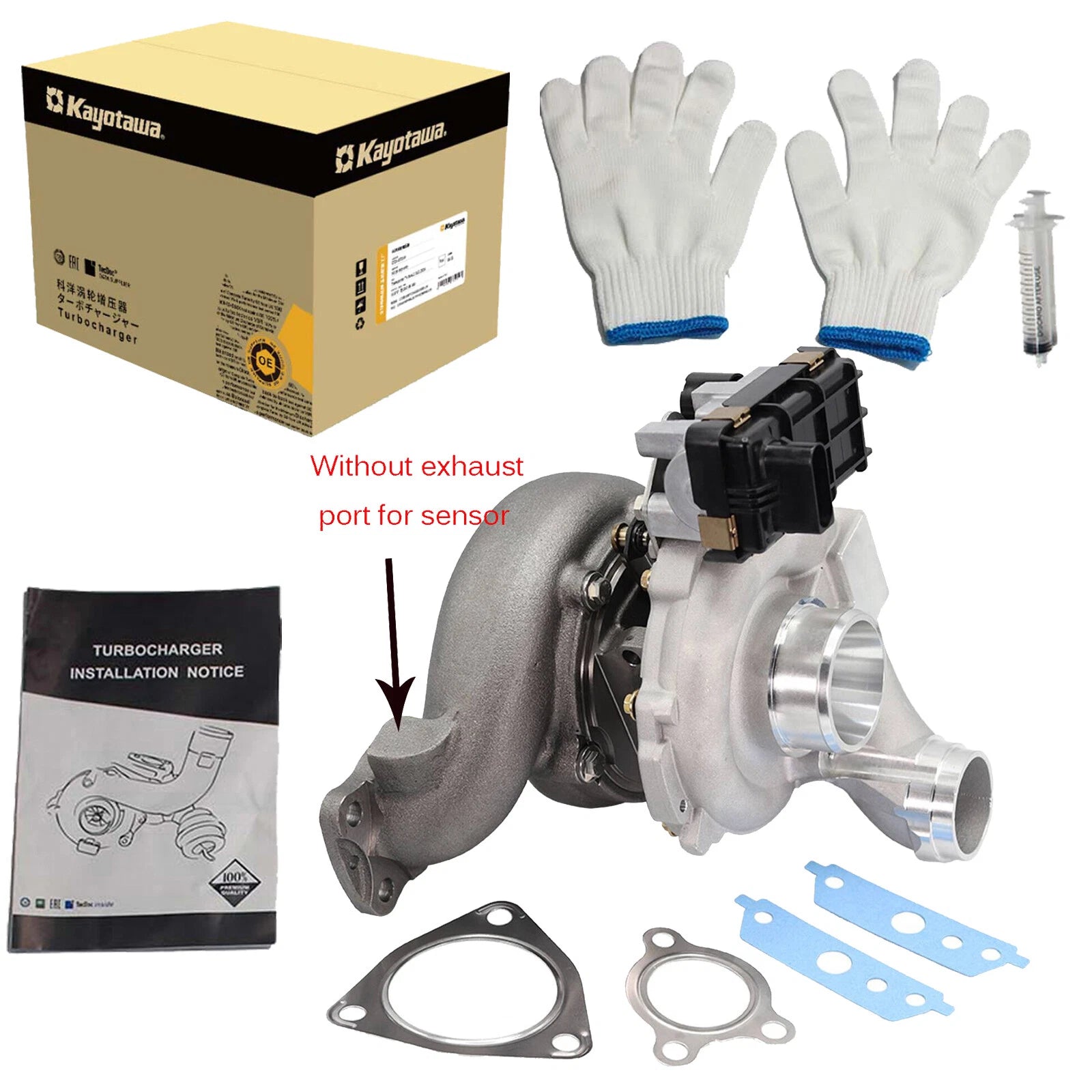 Turbocharger with Actuator for Dodge Mercedes-Benz Sprinter 2500 3500 (2010–2018)