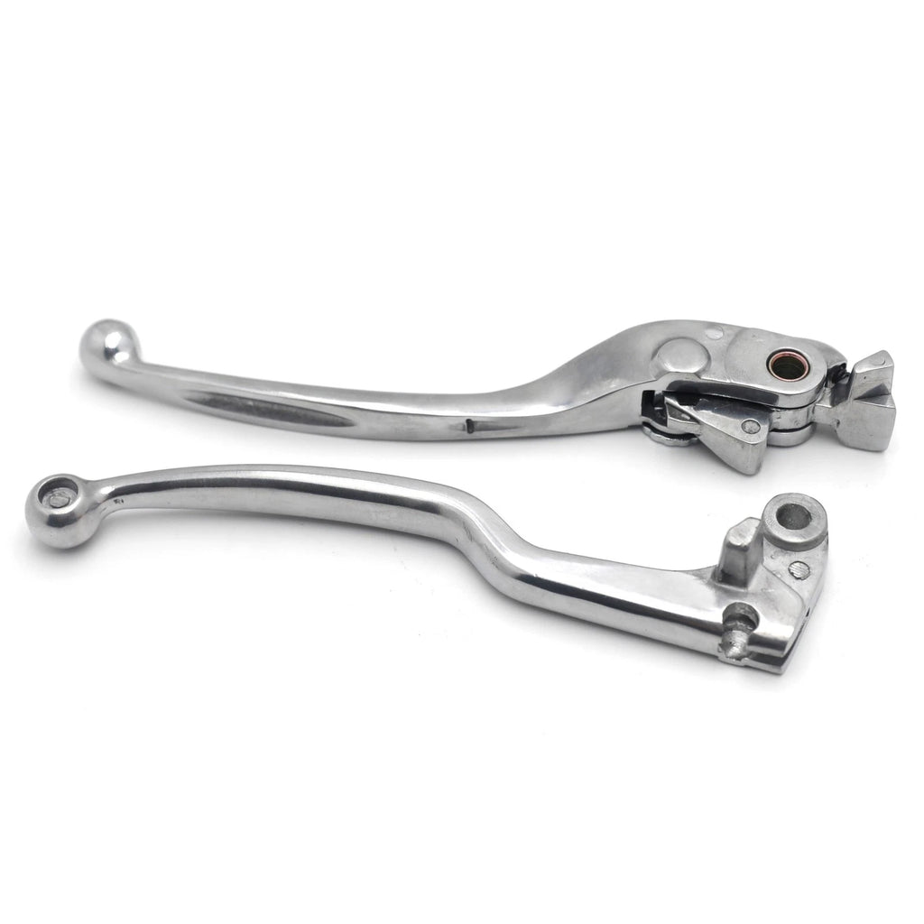 Set of 2 Silver Hand Levers Clutch Brake for Honda CBR 600RR (2003–2006)