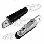 Set of 2 Rider Front Foot Pegs for BMW F800GT (2011–2013), F800S (2004–2008) Black