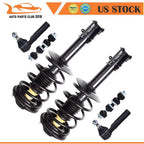 Front Struts Assembly Tie Rod Sway Bar Kit for Chrysler PT Cruiser (2001–2010)