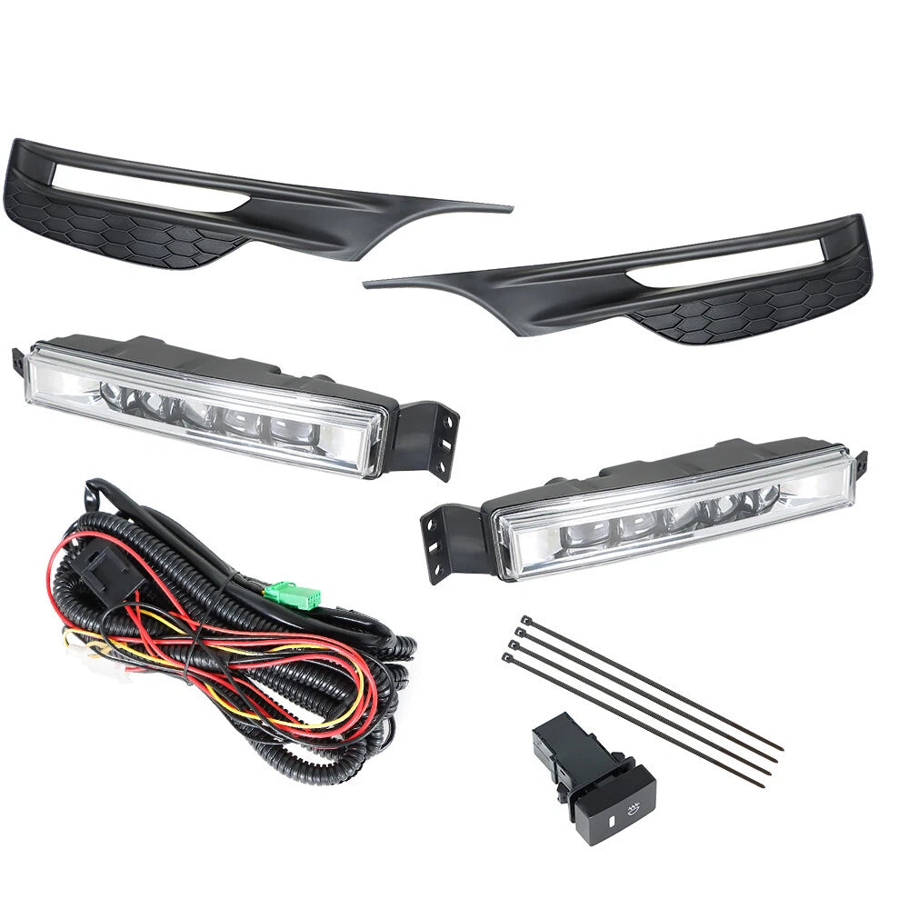 Fog Lights Kit with Bezel for Honda Accord Sedan (2016-2017)