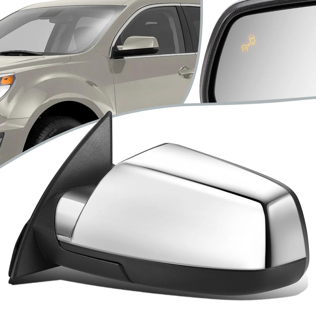 Powered Heated Driver Side Door Mirror for Chevy Equinox (2015–2017) GM1320491