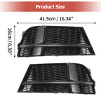 1 Pair Front Fog Light Grill for Audi A3 (2013–2020) No. 8V3807681ABESM/8V3807682NESM