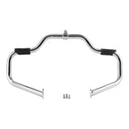 Mustache Highway Engine Guard Bar Chrome/Black for Harley Touring (2009-2024)