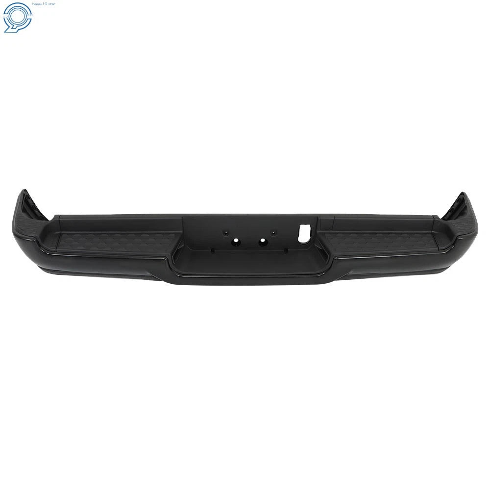 Rear Bumper Assembly for RAM 1500 (2019–2023) W/o Dual Exhaust, Black