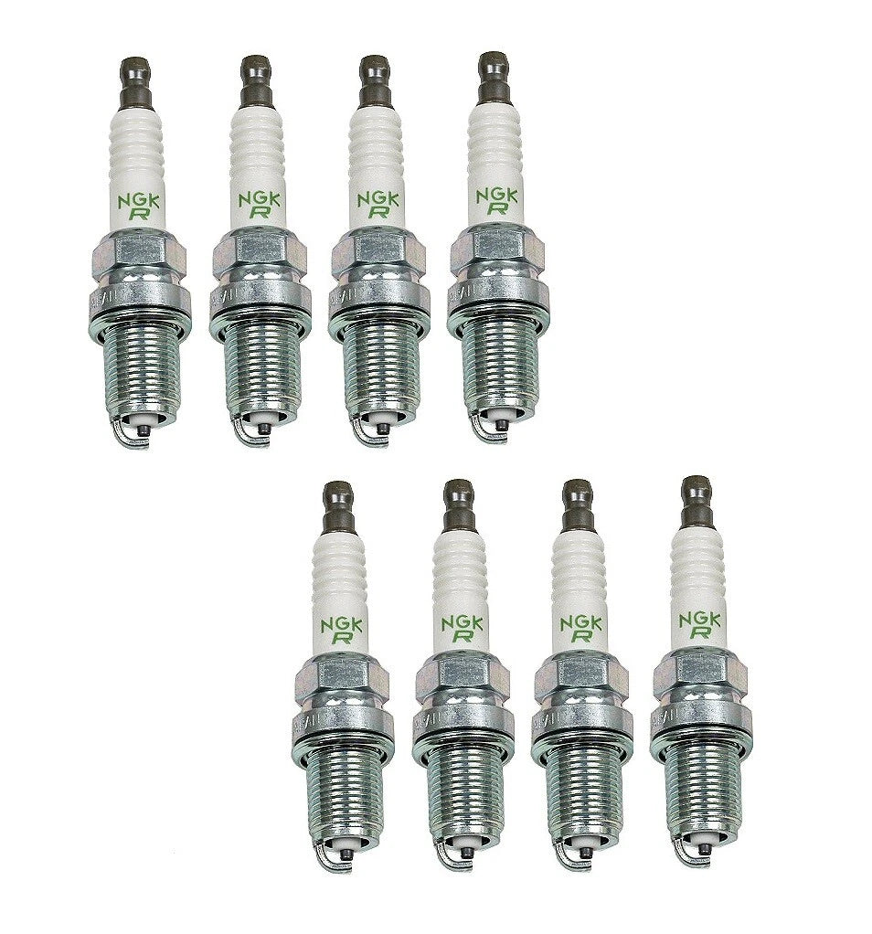 Set of 8 NGK 4644 BKR7E V-Power Copper Spark Plugs for