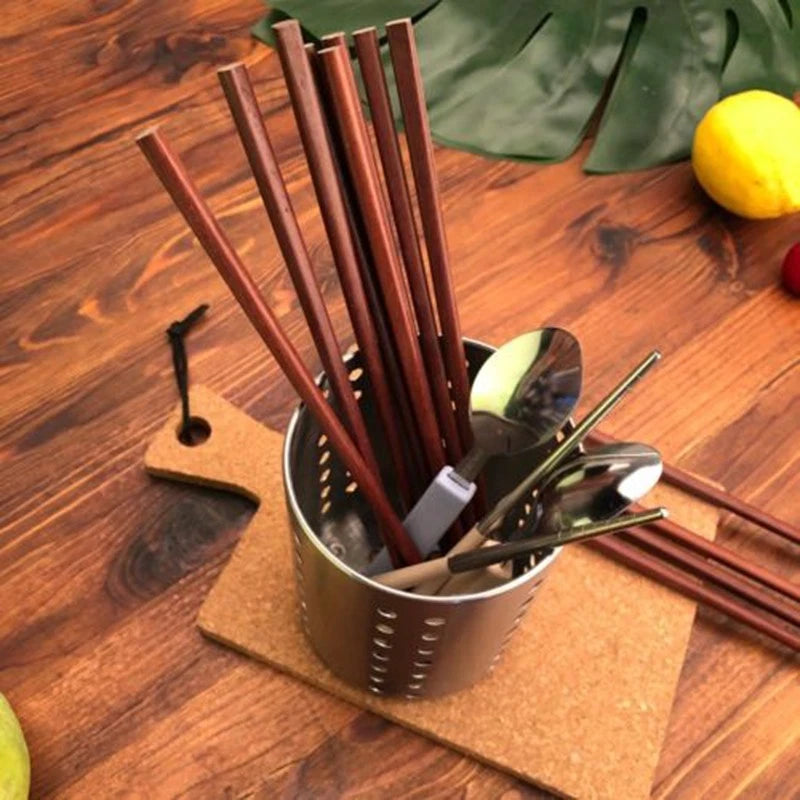 2X Cutlery Holder Utensil Drainer Stand for Kitchen (2023–2023)