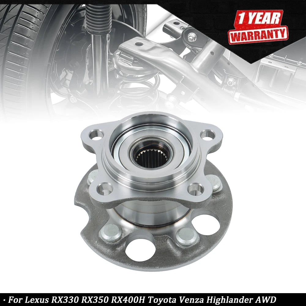 Rear Wheel Bearing Hub for Lexus RX330 RX350 RX400H (2004–2015)