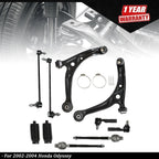10Pc Suspension Kit for Honda Odyssey (2002–2004)