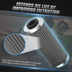 Stainless Steel Magnetic Oil Filter for KTM 250 450 SX-F XC-F EXC-F (2017–2025)
