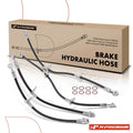 4X Brake Hydraulic Hose for Honda S2000 (2000–2005)