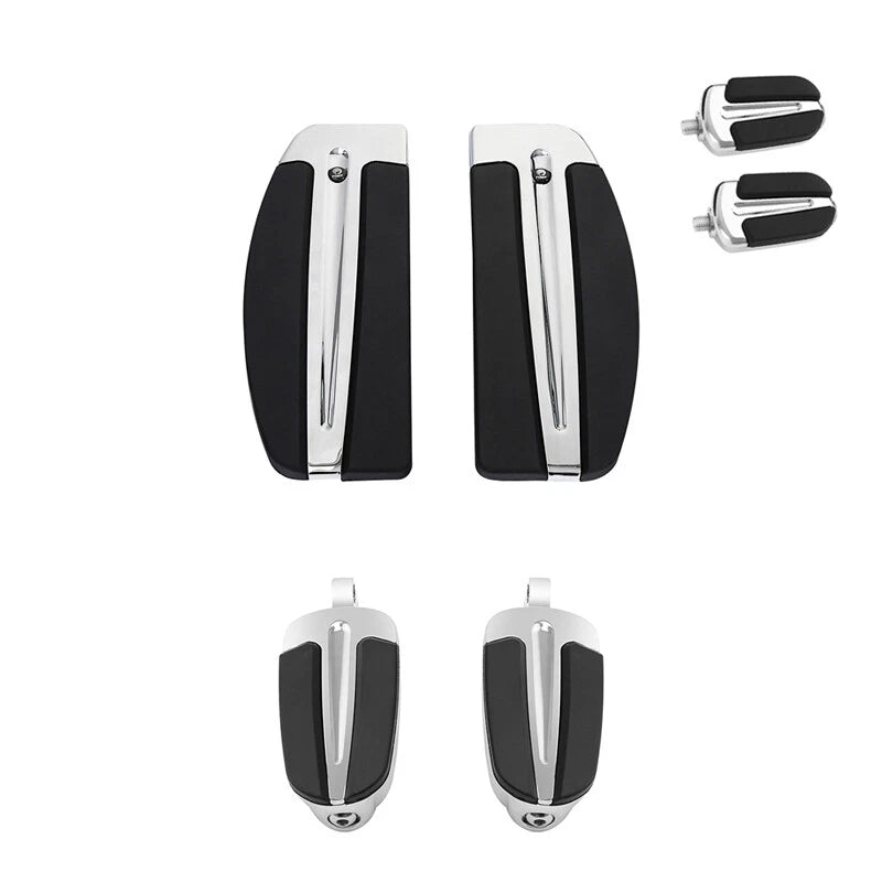 Driver Footboard Inserts Footpegs Shifter Pegs for Harley Touring