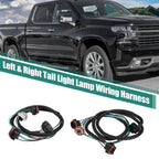 1 Pair Tail Light Wiring Harness for Chevrolet Silverado 1500 (2012–2013)