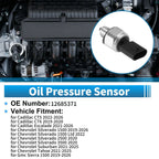 1 pcs Engine Oil Pressure Sensor No.12685371 for Cadillac CT5 (2022–2026)