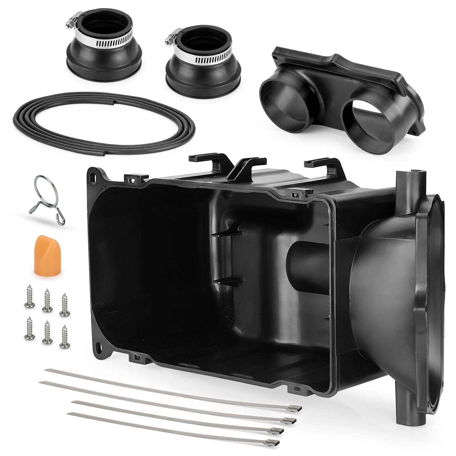 Air Filter Box Case Cleaner Joint Kit for Yamaha Banshee 350 (1987–2006)