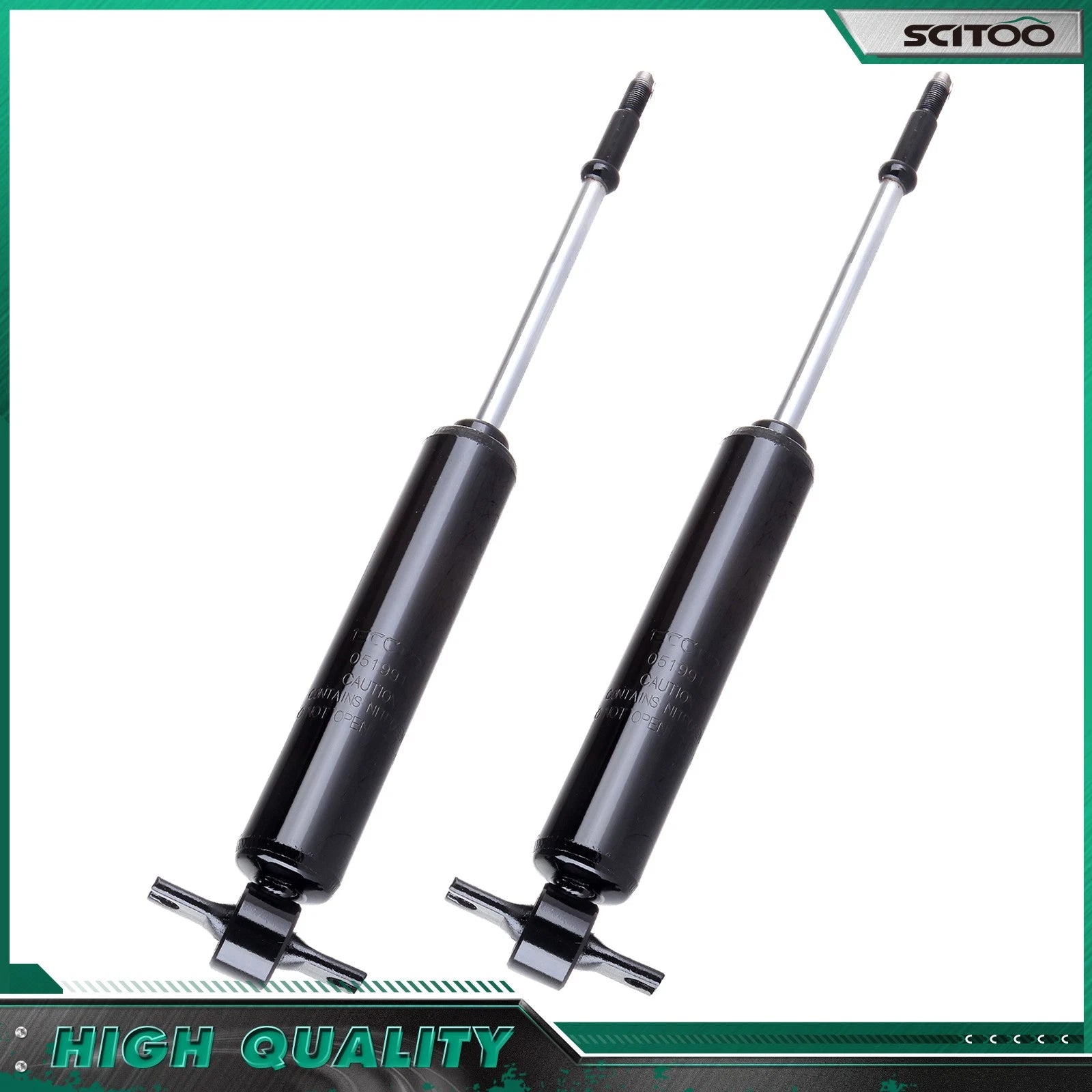 Set of 2 Front Shocks Struts for Dodge Ram 1500/2500/3500 (2003–2010)