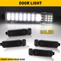 4X LED Door Courtesy Lights for Chevy C/K Silverado Tahoe GMC Sierra (1995–2007)