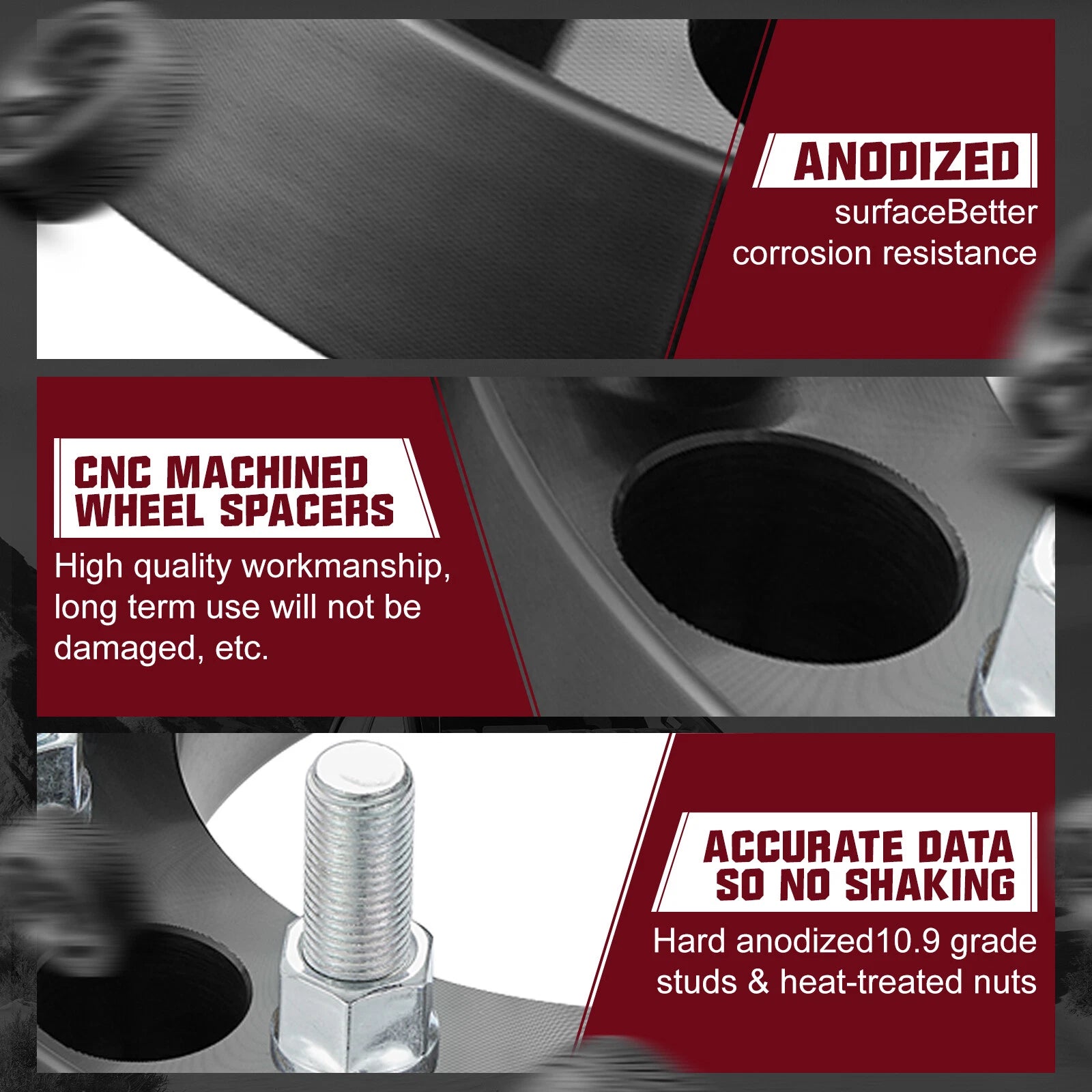 Wheel Adapters Spacers for Toyota Verso S (2010-2015)