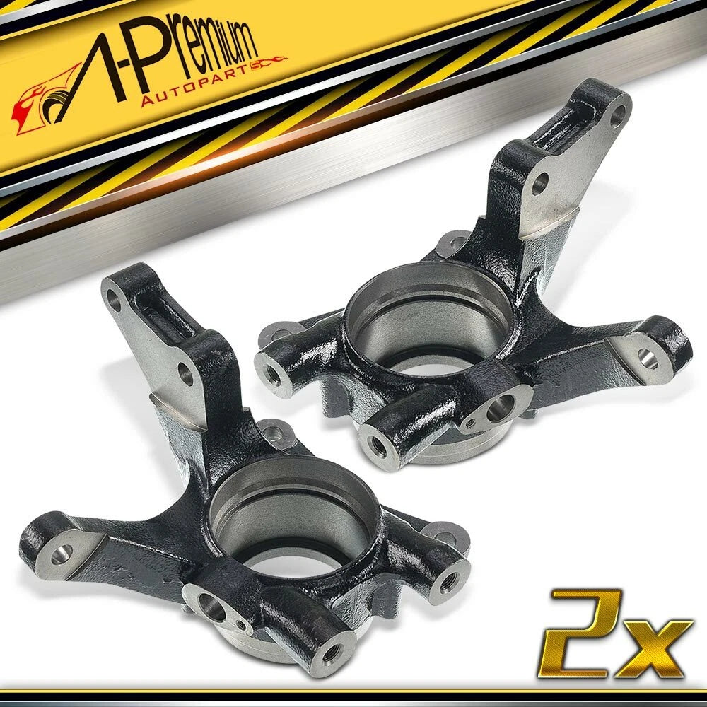 Pair Front Steering Knuckle for Kia Sportage (2005–2010) Hyundai Tucson