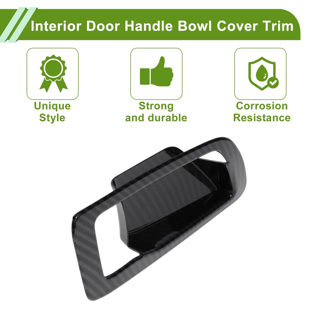 Set of 6 Interior Door Handle Bowl Cover Trim for Toyota Sienna (2021–2024)