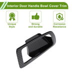 Set of 6 Interior Door Handle Bowl Cover Trim for Toyota Sienna (2021–2024)