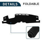 Dashboard Dash Cover Mat for Toyota Harrier (2020–2024) - Black, Set of 1