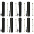 Set of 8 Denso Iridium Power Spark Plugs & Coil Boots for Ford Thunderbird (2002–2005)