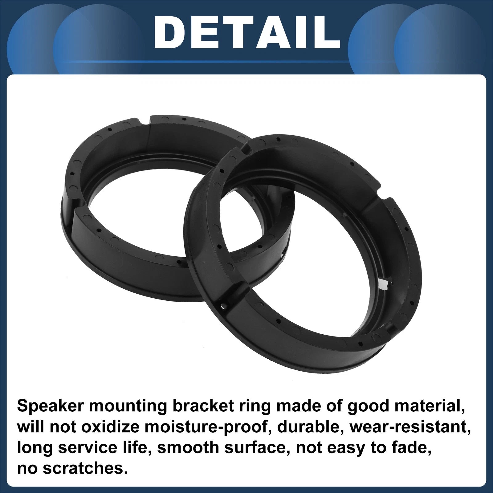 Set of 2 Speaker Spacer Rings for Volkswagen Golf MK7 (2015–2021)