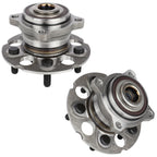 2X Rear Wheel Bearing Hub w/ABS for Honda Crosstour CR-V (2010–2015)