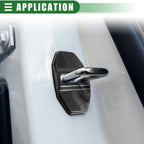 Set of 4 Door Latch Lock Cover Protectors for BMW 1 Series 2 Series X5 (2011–2020)